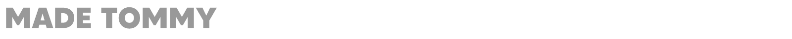 MADE Tommy font preview